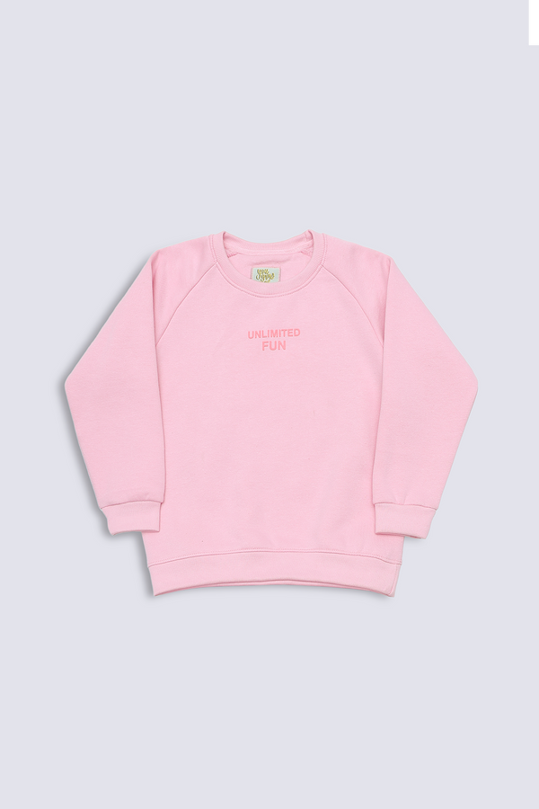 GIRL CORD SET SWEAT SHIRT