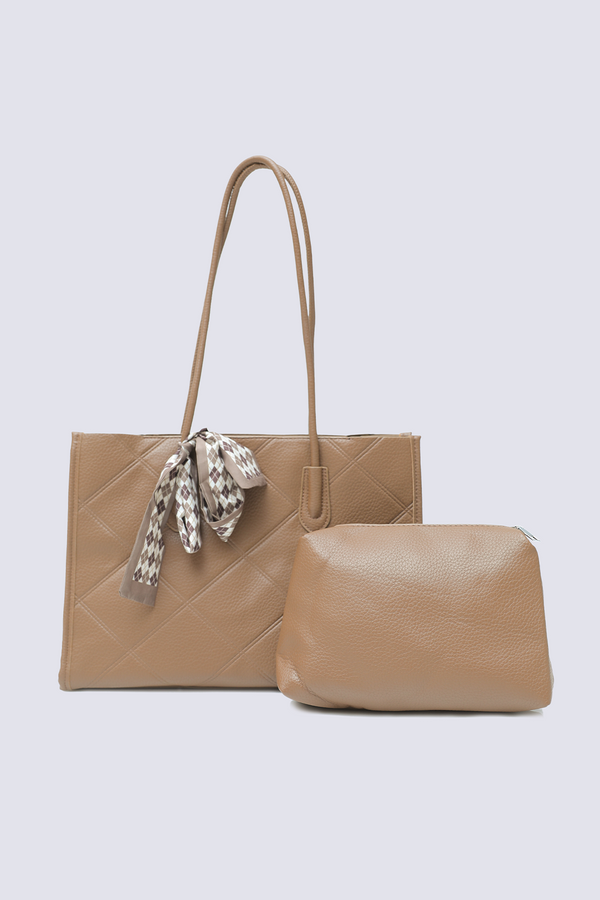 Shoulder Bag With Double Handle