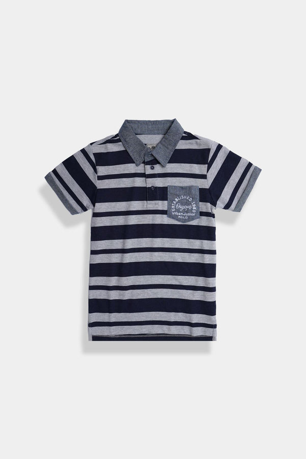 Boy Stripe Polo