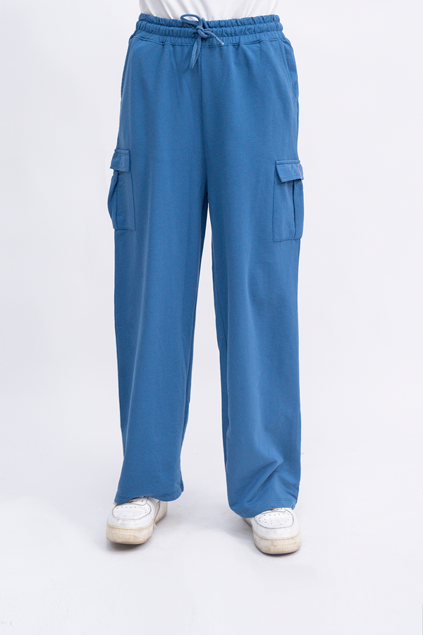 wide leg cargo trouser