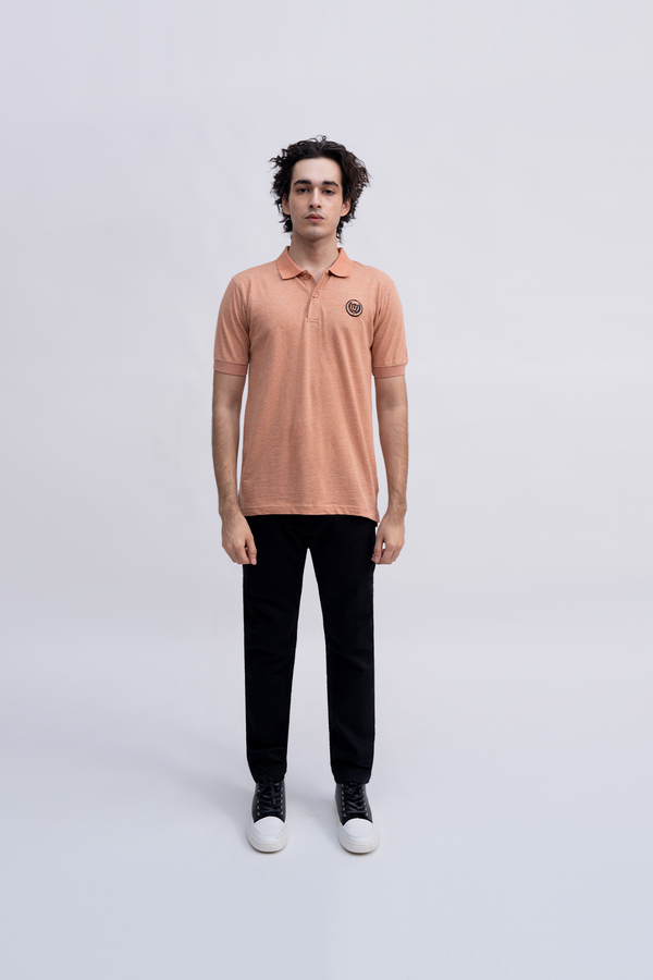 TEXTURED BOX FIT POLO