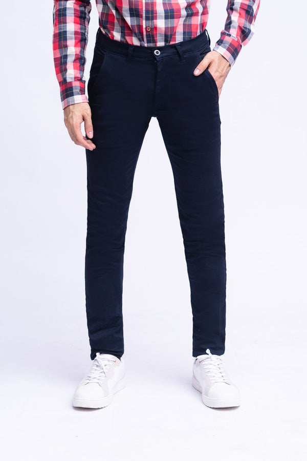 Men Slim Fit Casual Pant