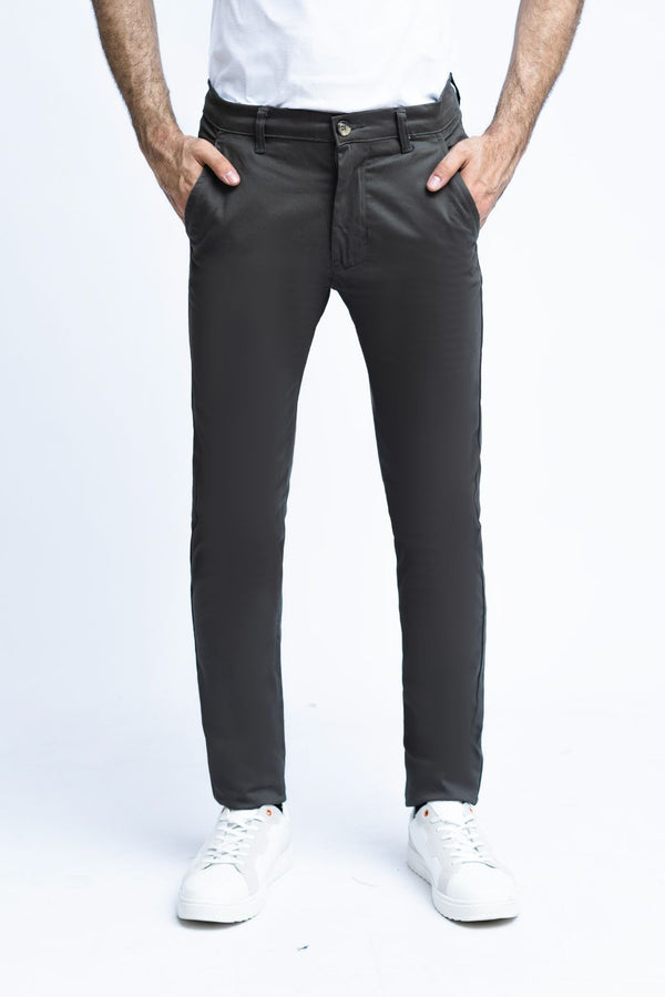 Men Slim Fit Casual Pant