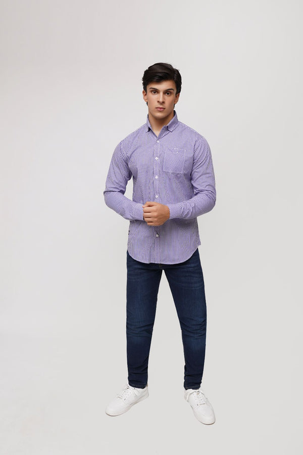 Men Button Down Casual Shirt