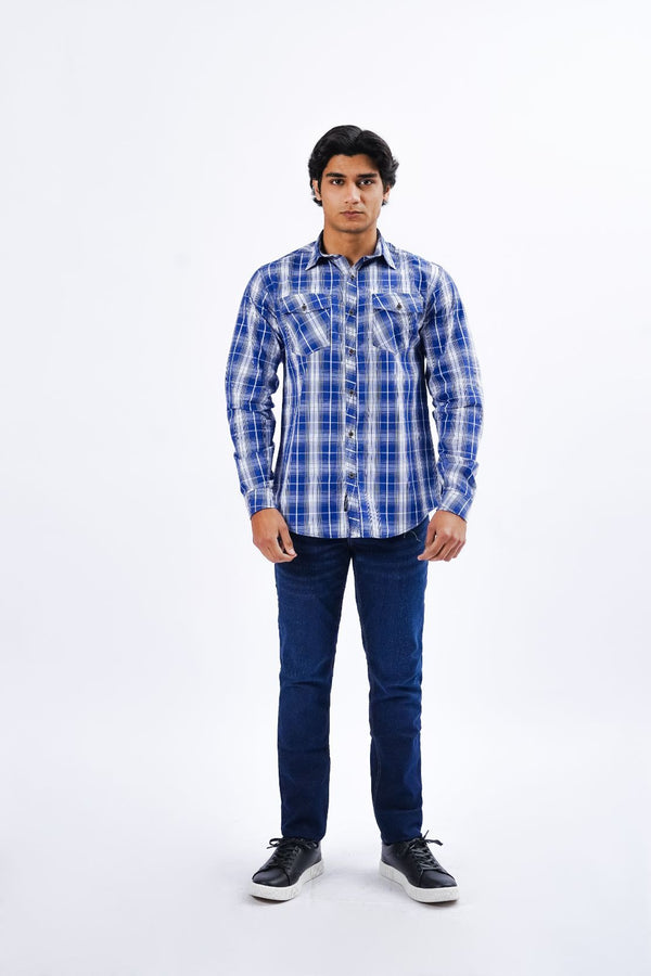 Double Pocket Casual Shirt