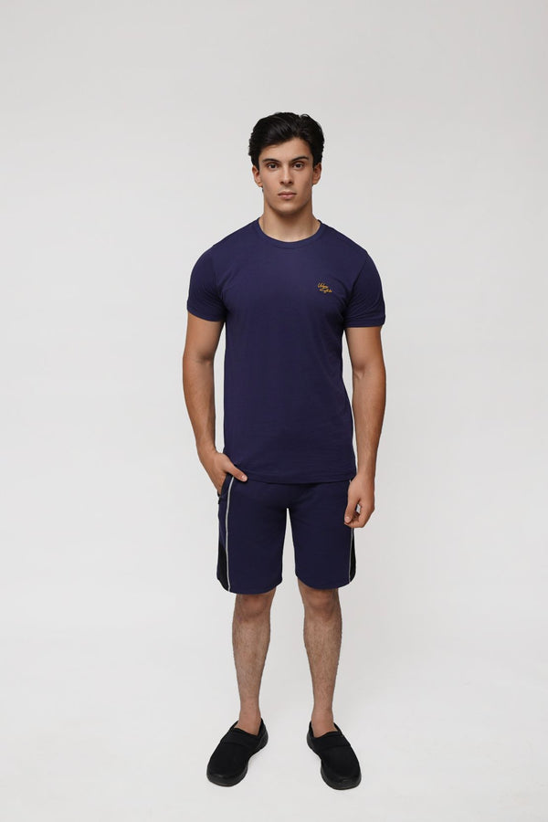 Men Basic Round Neck Tee