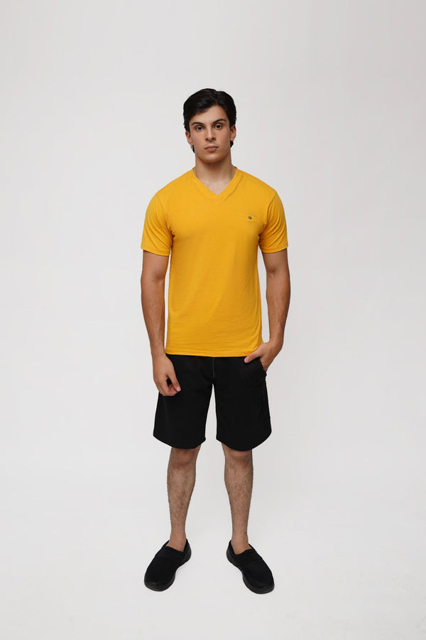 Men V Neck Style Tee