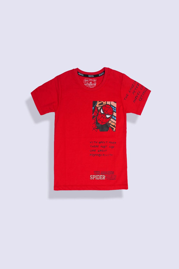 Boy Spider Man Graphic Tee