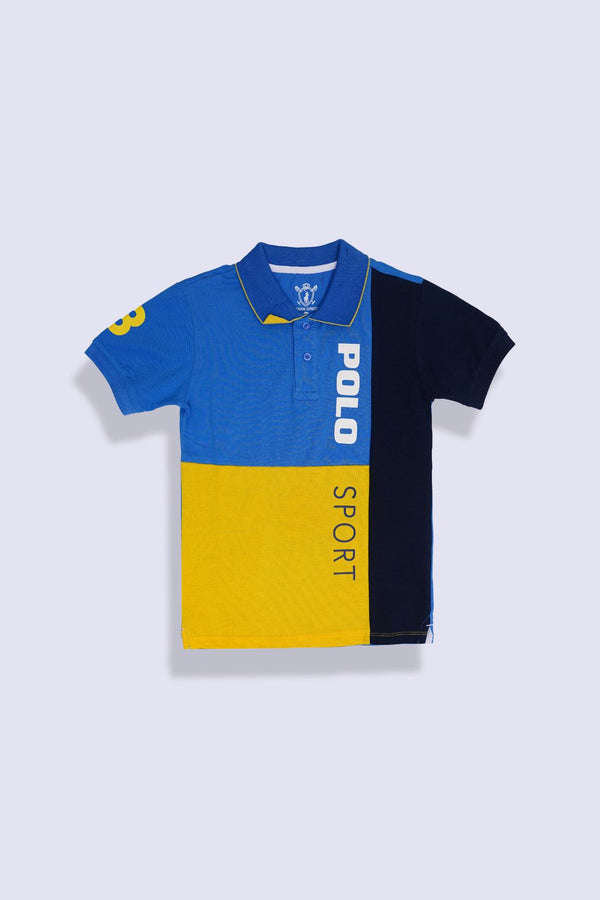 Boy Patch Style Polo