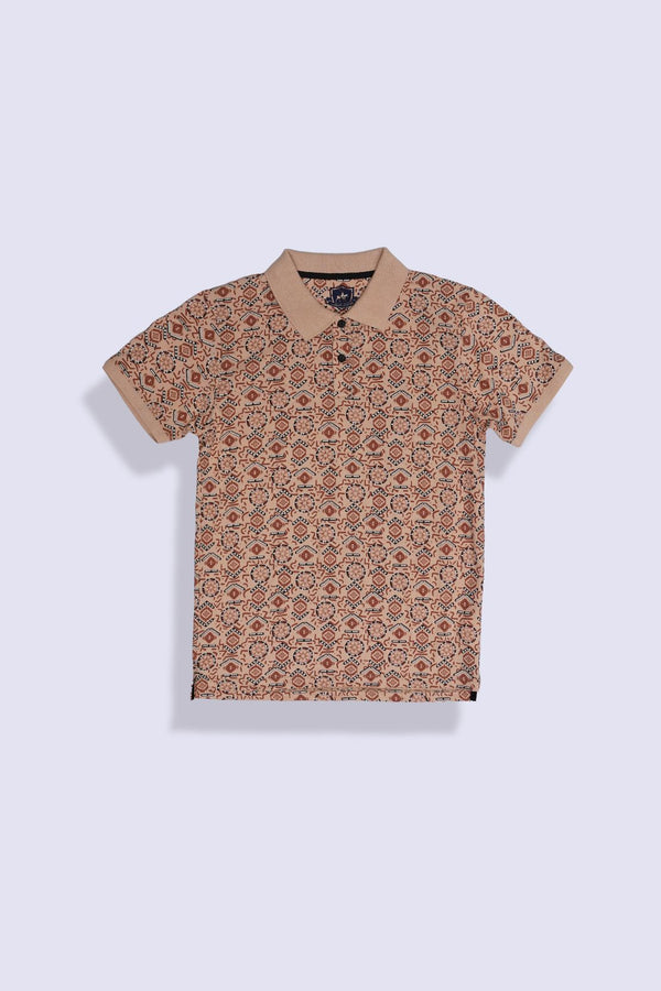 Men Graphic Polo