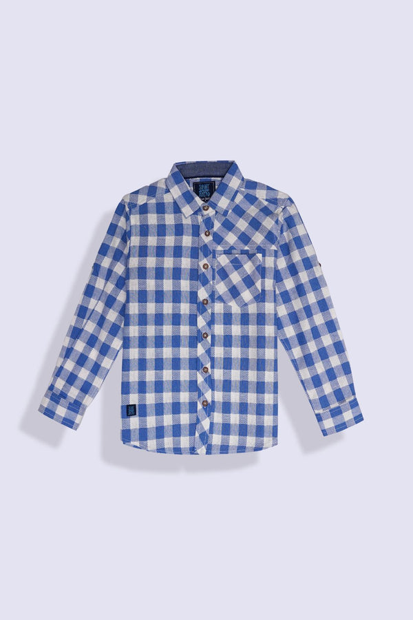 Boy Button Down Casual Shirt