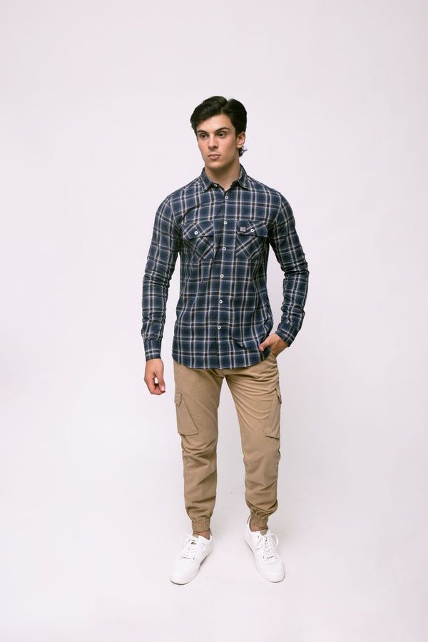 Men Button Down Casual Shirt