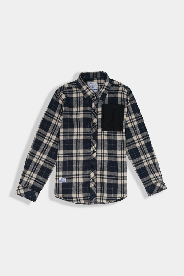 Boy Check Pattern shirt