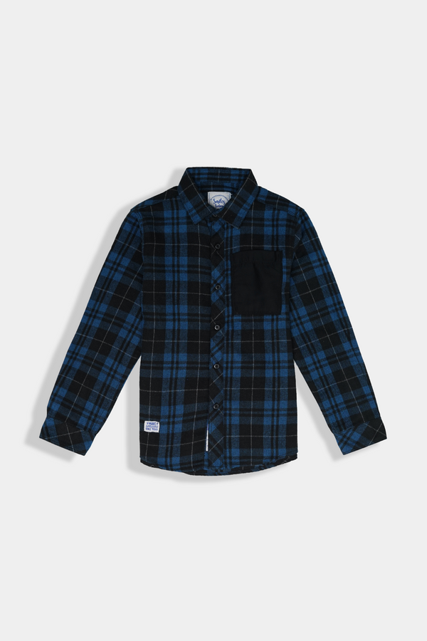 Boy Check Pattern shirt