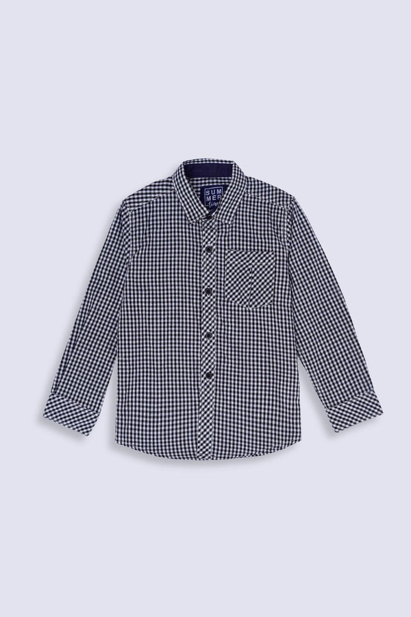 Boy Check Casual Shirt