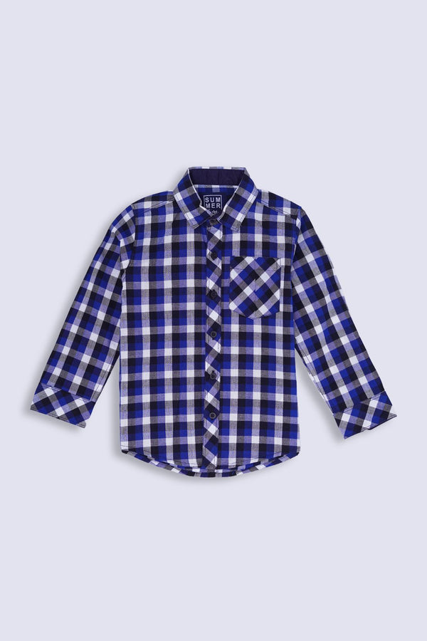 Boy Check Casual Shirt