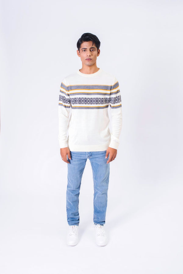 Men Round Neck Sweater