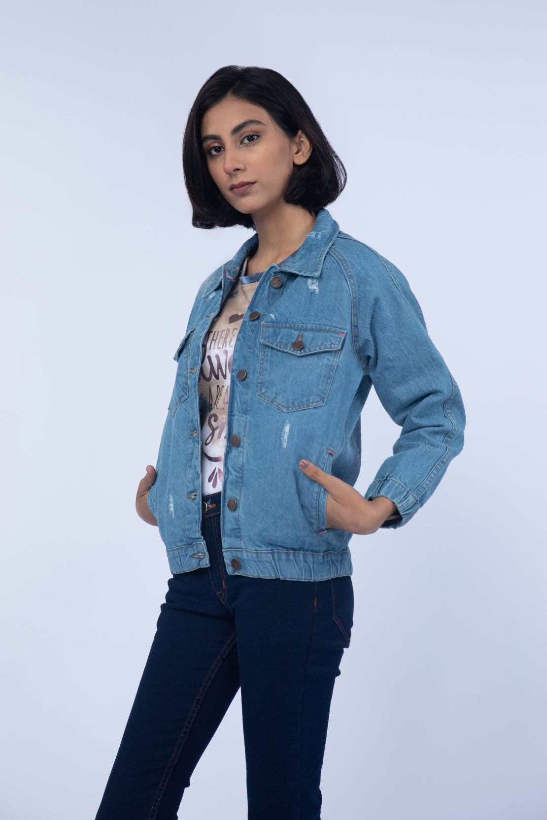 Blue Denim Jacket – Ismail’s Clothing