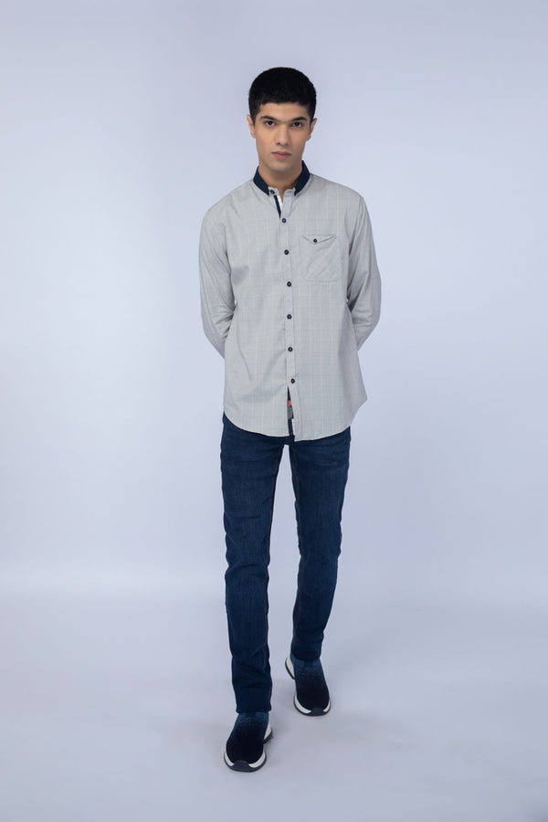 Grey Casual Shirts