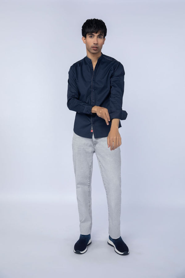 Navy Casual Shirt