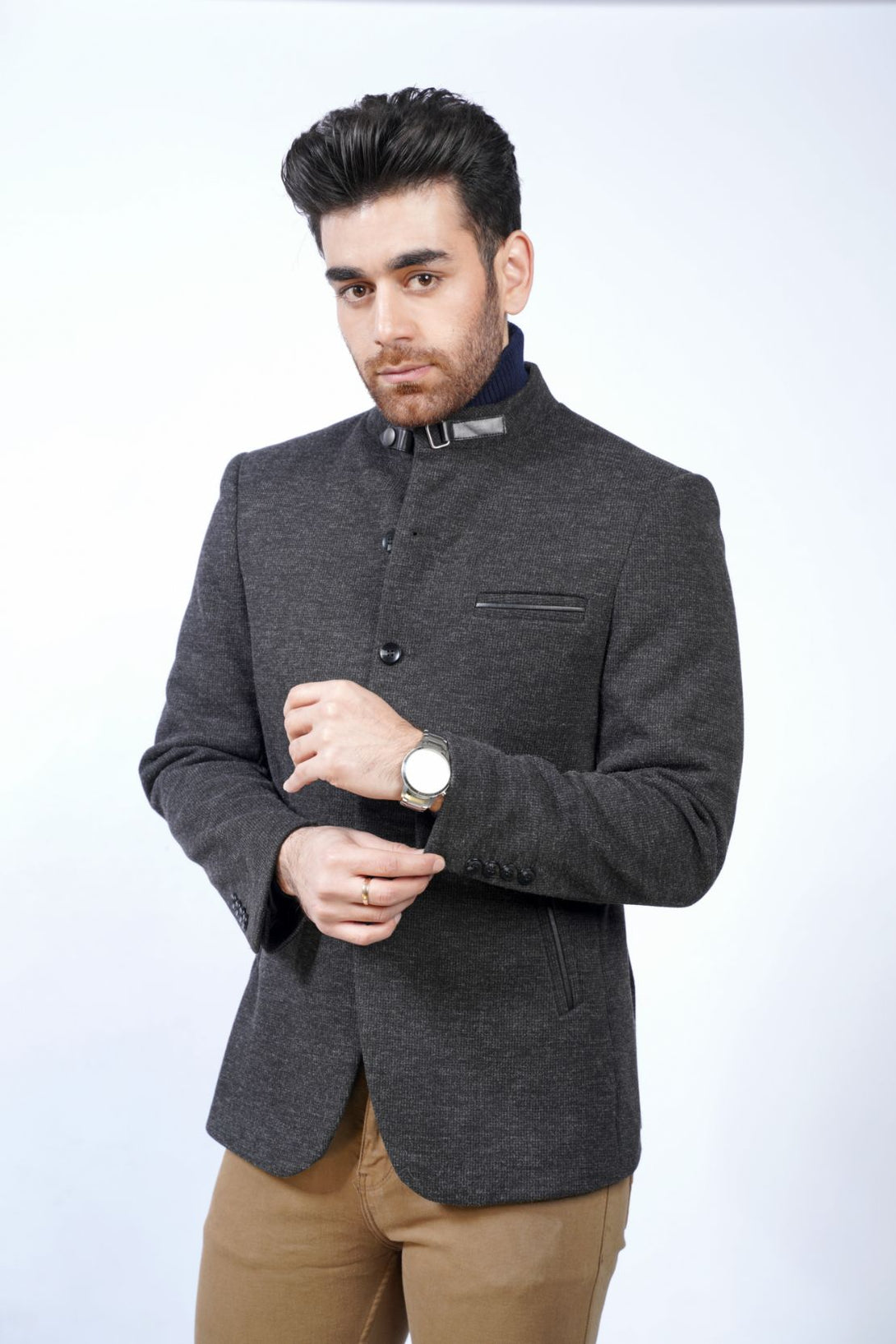 Black Coat – Ismail’s Clothing